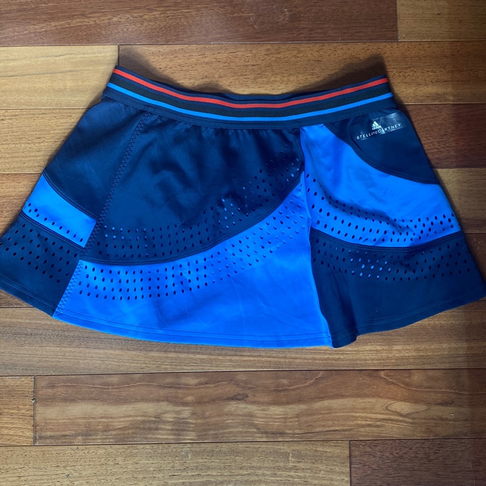 Stella McCartney x Adidas Barricade Blue Tennis Running Skort - size m